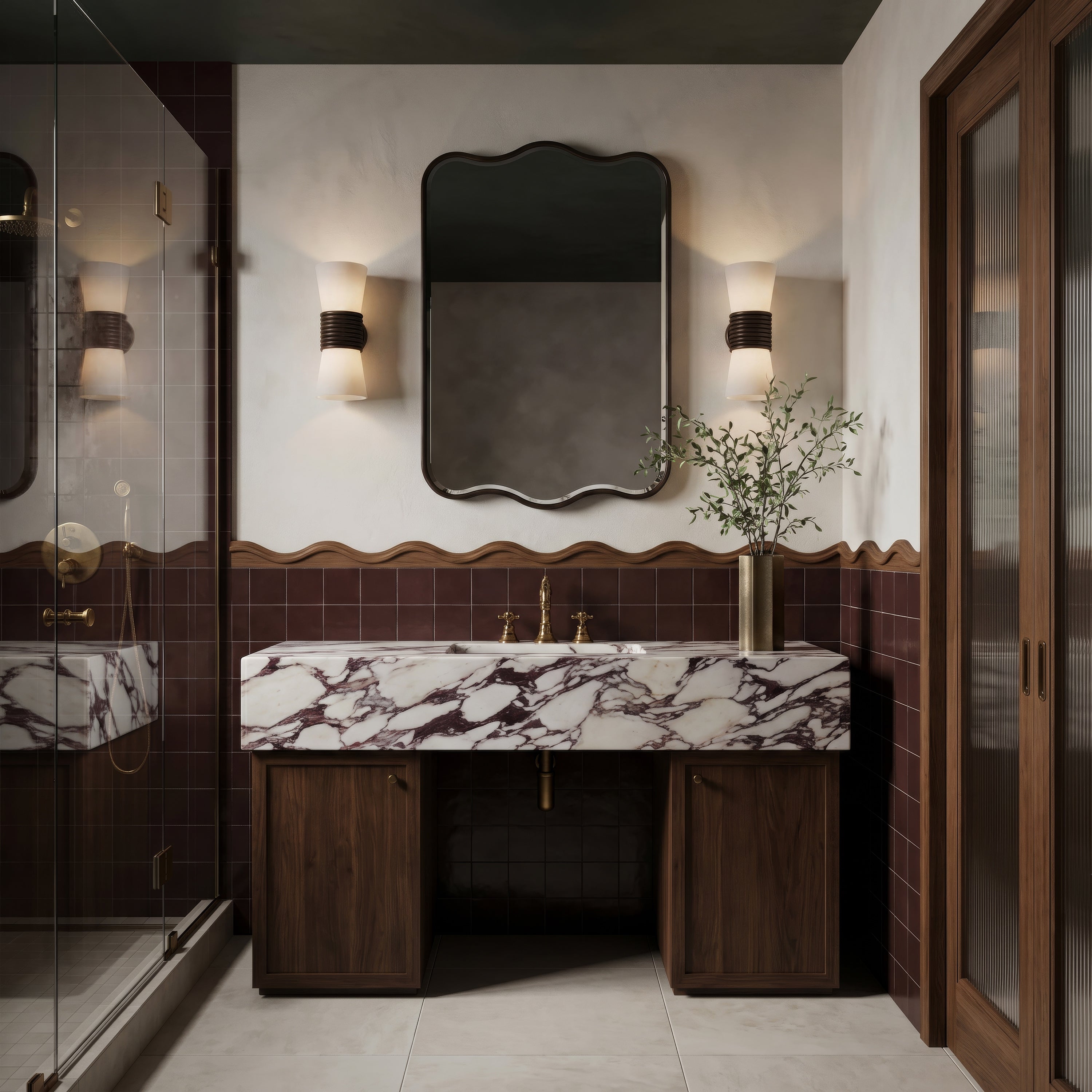Veloura Designer Mirror | Renwil